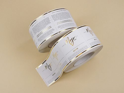 Small moq label printing