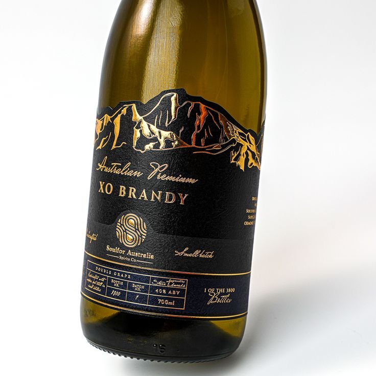 gold embossed labels