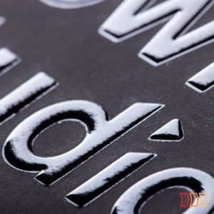 raised spot uv labels