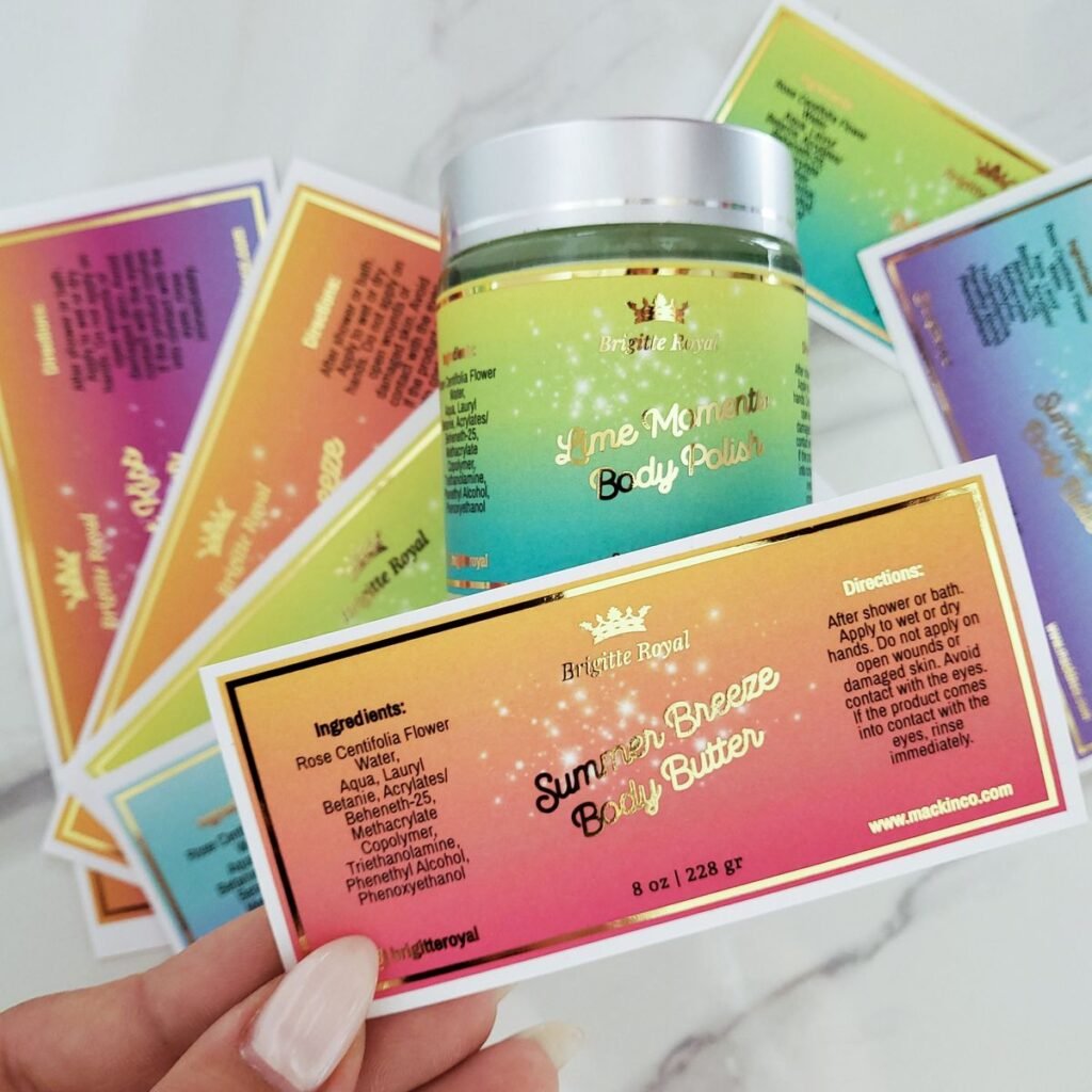 foil labels