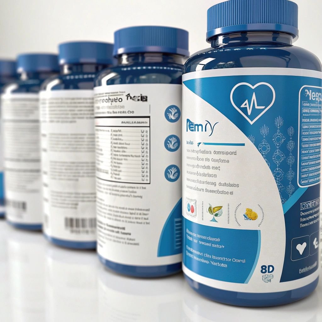 supplement bottle labels