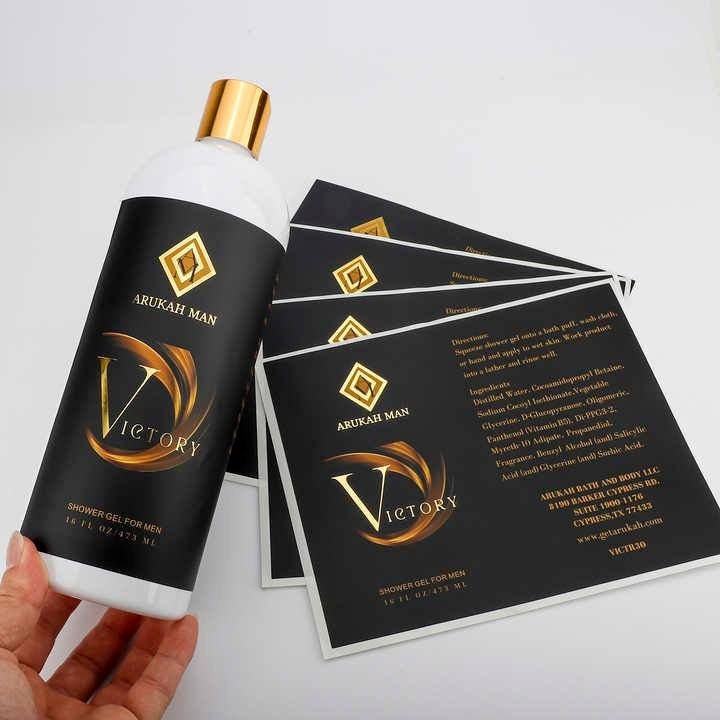 cosmetic label printing