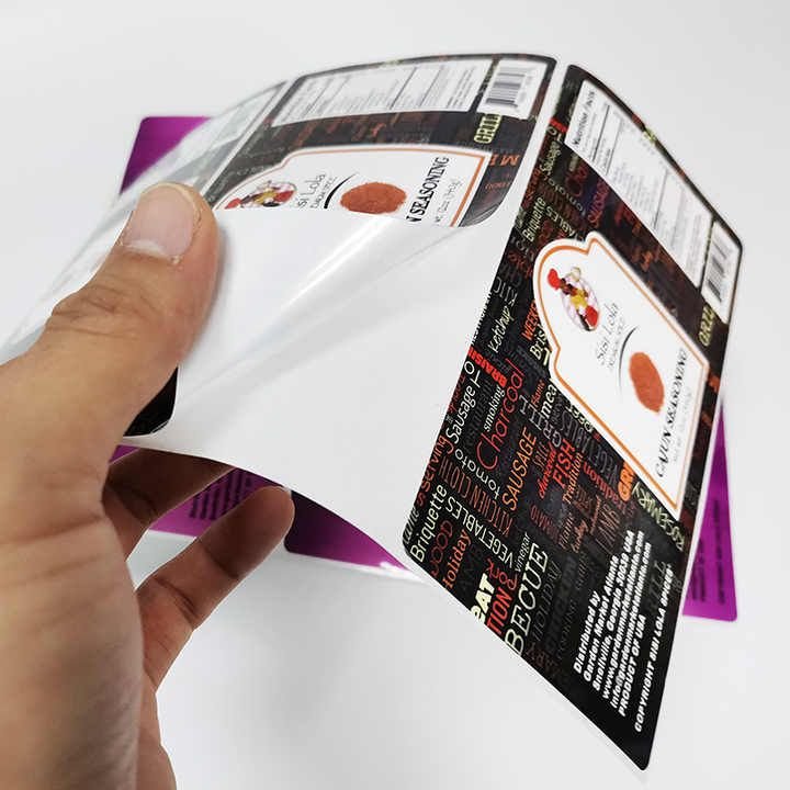 cosmetic label printing